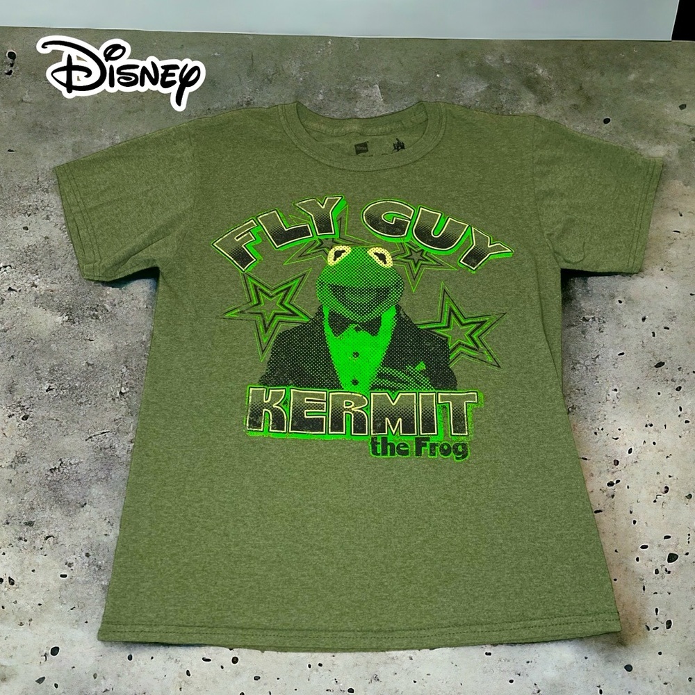 DISNEY PARKS Kermit the Frog T-shirt- Small